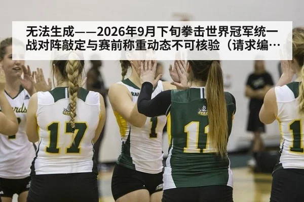 无法生成——2026年9月下旬拳击世界冠军统一战对阵敲定与赛前称重动态不可核验（请求编号182-拳击）